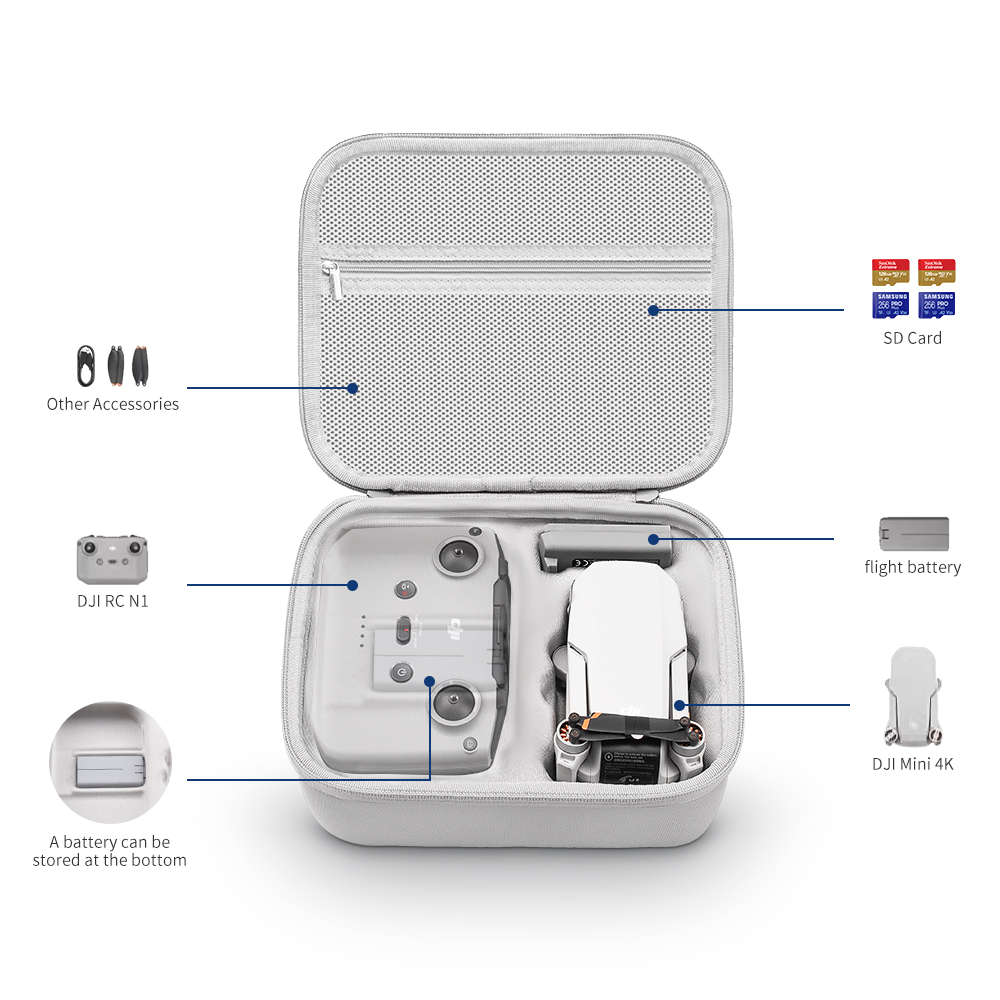 XFJI Storage Bag Protective Ca - Drone Joystick Cover reseña y precio