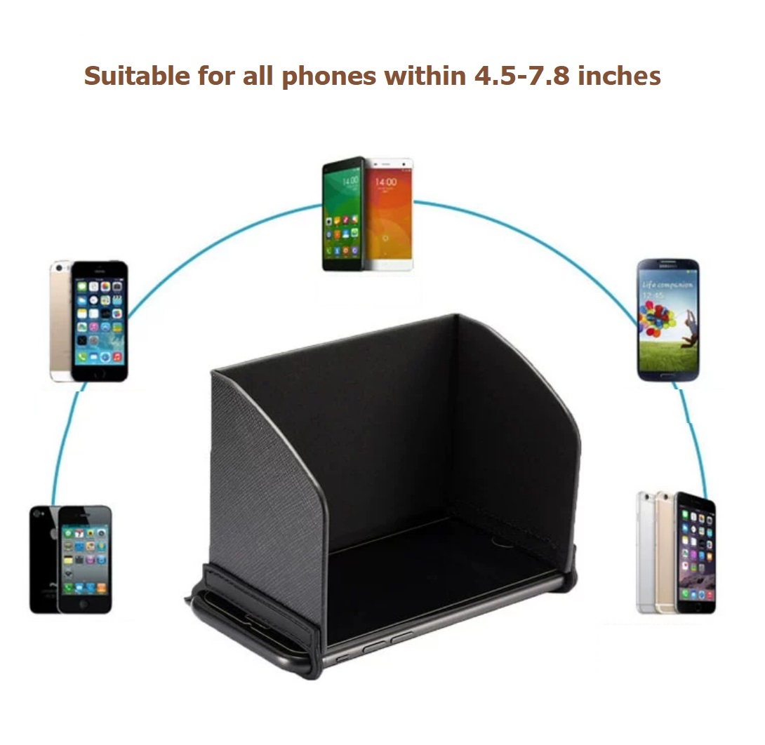 4.5-7.8inch Drone UAV Monitor  - Drone Sun Shade reseña y precio