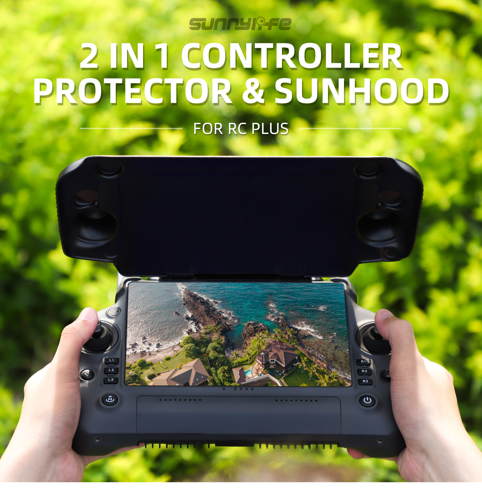 RC Plus Sun Hood Joystick Prot - Drone Sun Shade reseña y precio