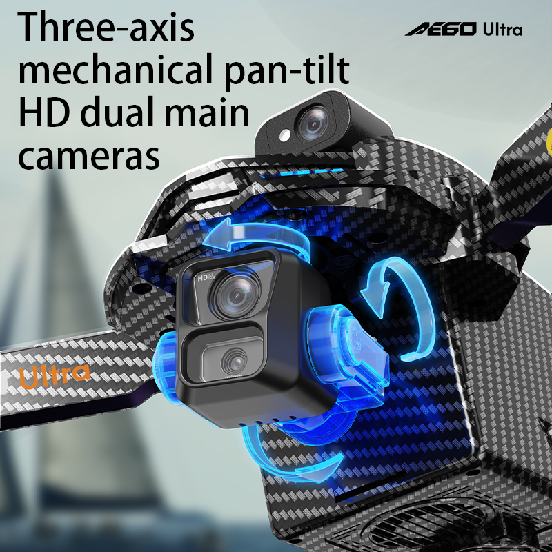 AE60 GPS Drone Professional 8K - Drone Power Bank reseña y precio