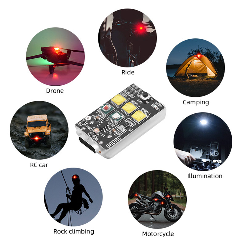 Mini Drone Strobe Light for DJ - Drone Strobe Light reseña y precio