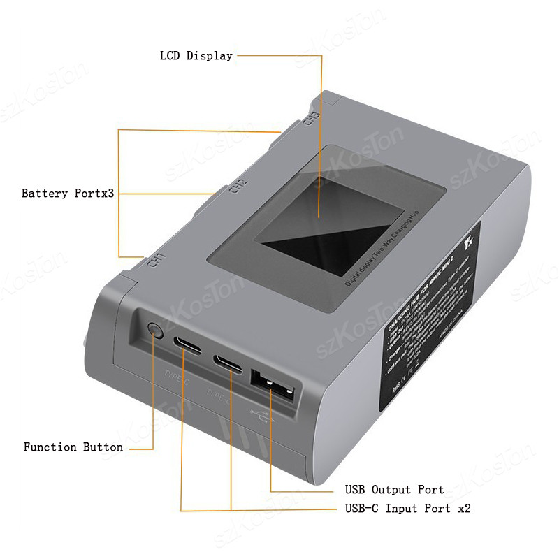 For DJI Mavic Mini 2/SE Mini 4 - Drone Charging Hub reseña y precio