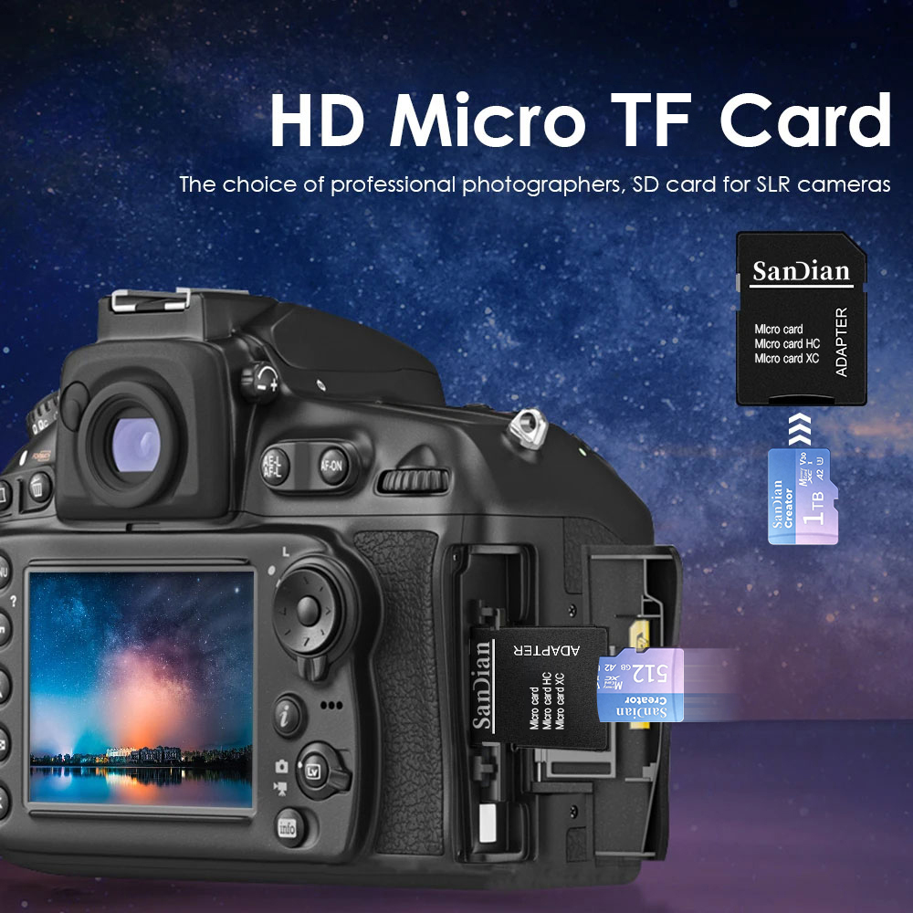 Mini SD Memory Card 128GB 256G - Drone Strobe Light reseña y precio