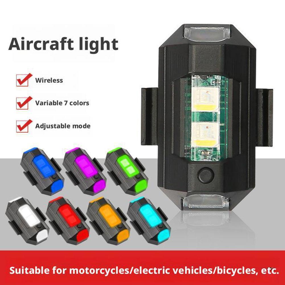 2PCS Mini LED Strobe Lights De - Drone Strobe Light reseña y precio