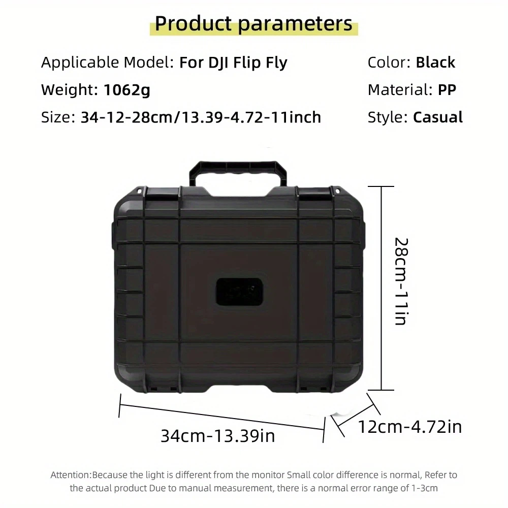 For DJI Flip hard-shell storag - Drone Carrying Case reseña y precio