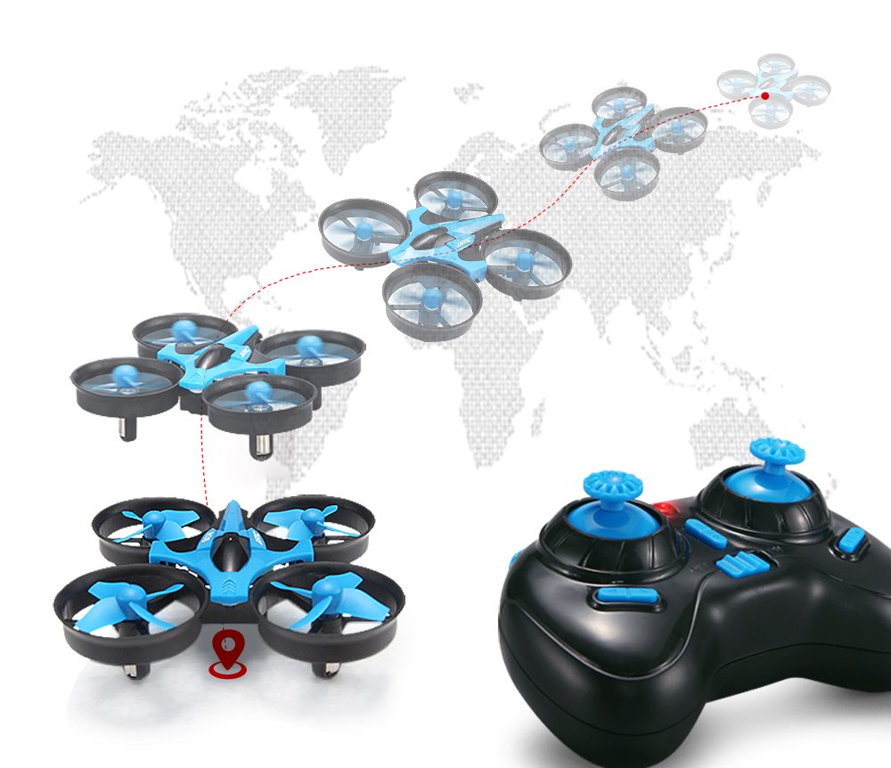 JJRC H36 Mini Rc Drone 4ch 6-A - Drone Remote Controller Lanyard reseña y precio