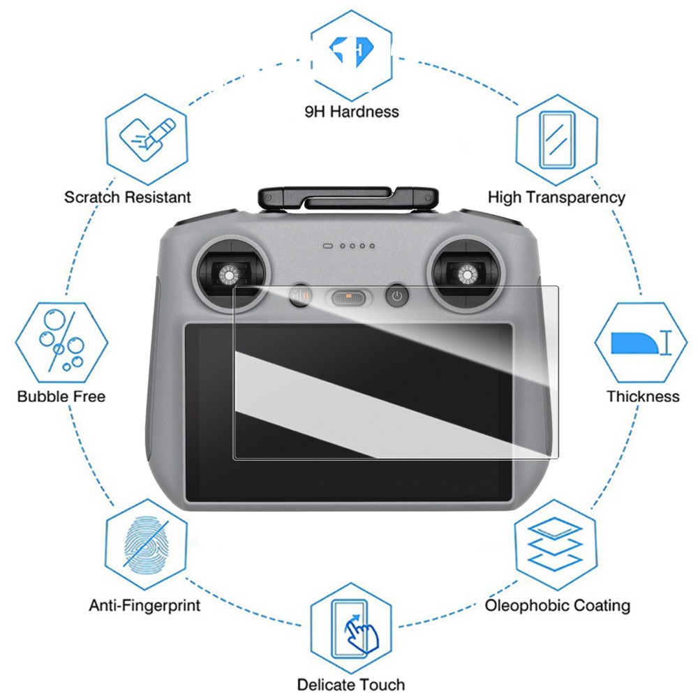 Tempered Glass Screen Protecto - Drone Propeller Holder reseña y precio