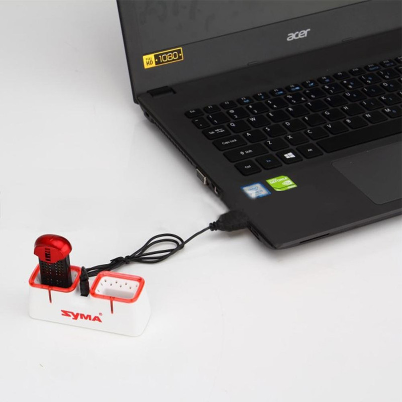 Dual USB Fast Charger for Syma - Drone Power Bank reseña y precio
