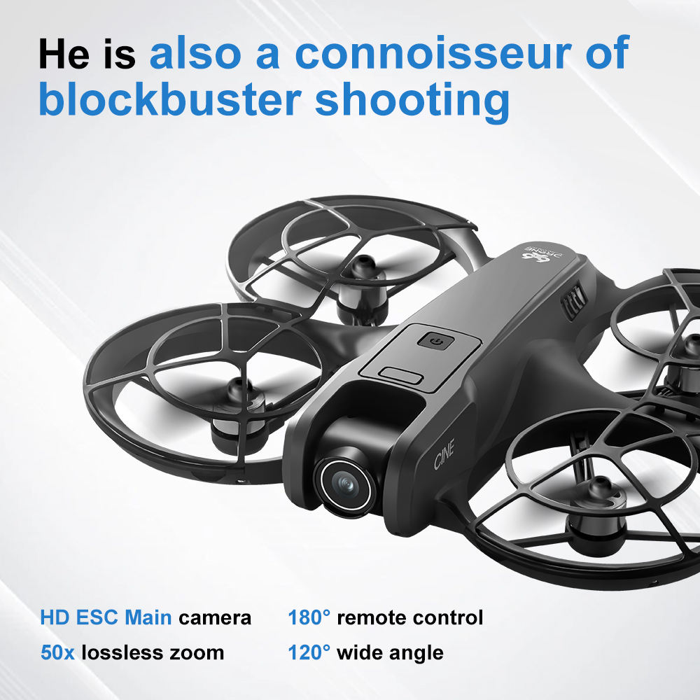 V666 Foldable Mini Drone 4K Du - Drone Power Bank reseña y precio