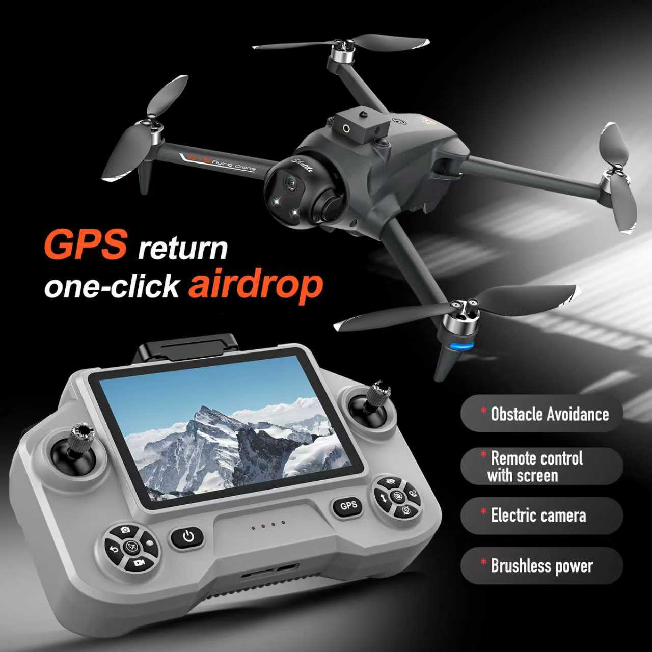 YL059 FPV GPS Quadcopter Drone - Drone Beacon Light reseña y precio