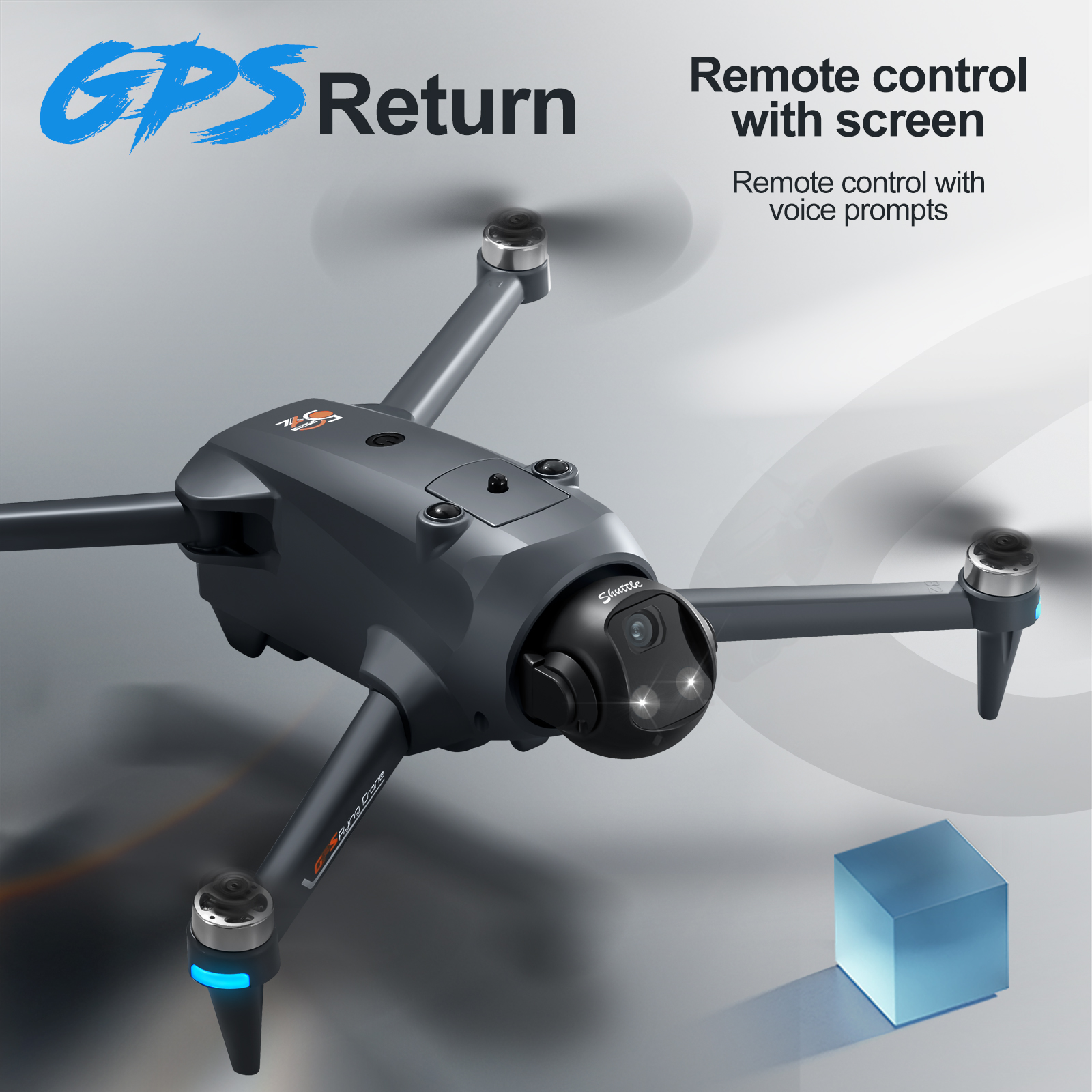 YL059 FPV GPS Quadcopter Drone - Drone Beacon Light reseña y precio