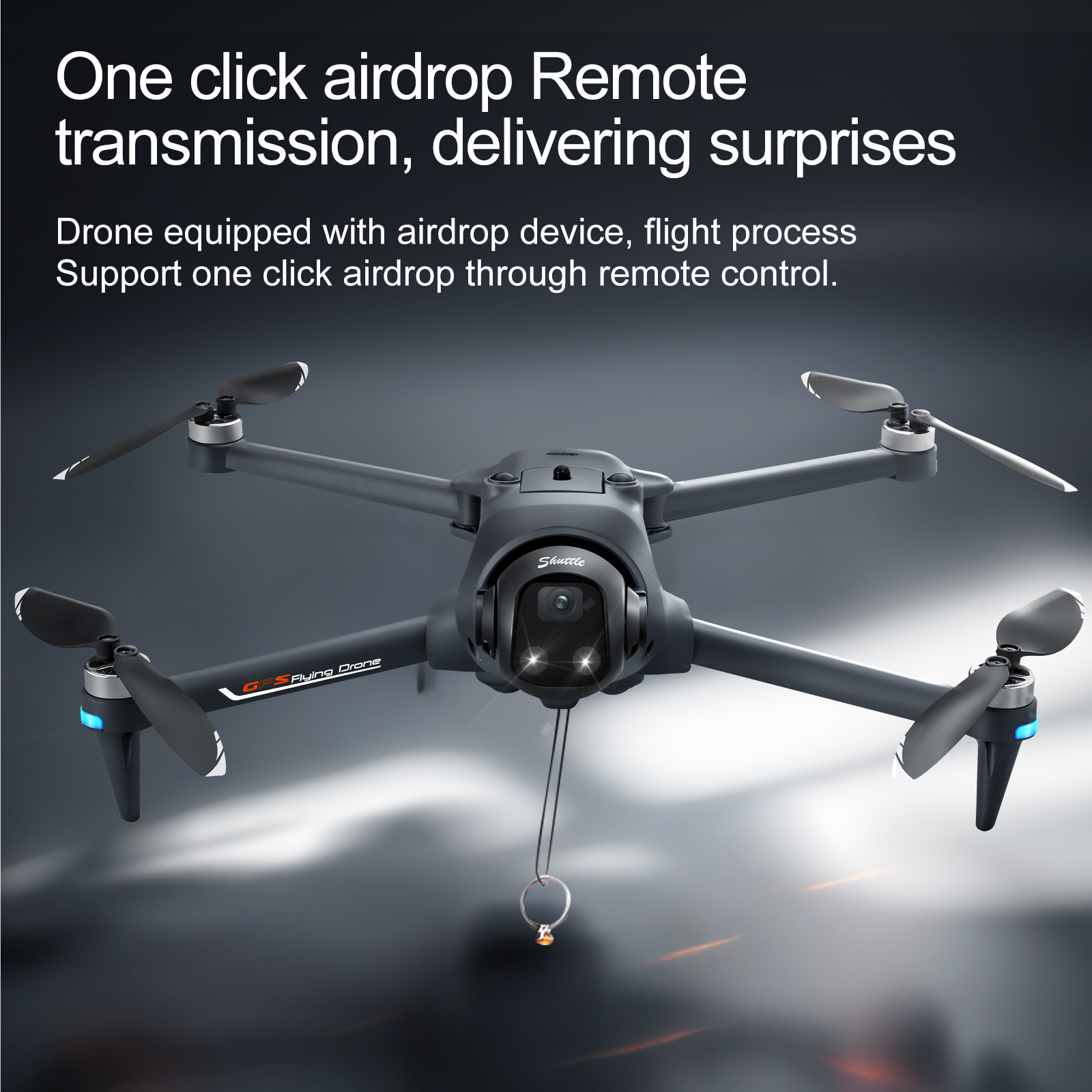YL059 FPV GPS Quadcopter Drone - Drone Beacon Light reseña y precio