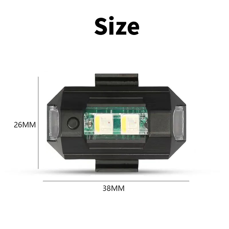 Universal Strobe Light for Mot - Drone Strobe Light reseña y precio