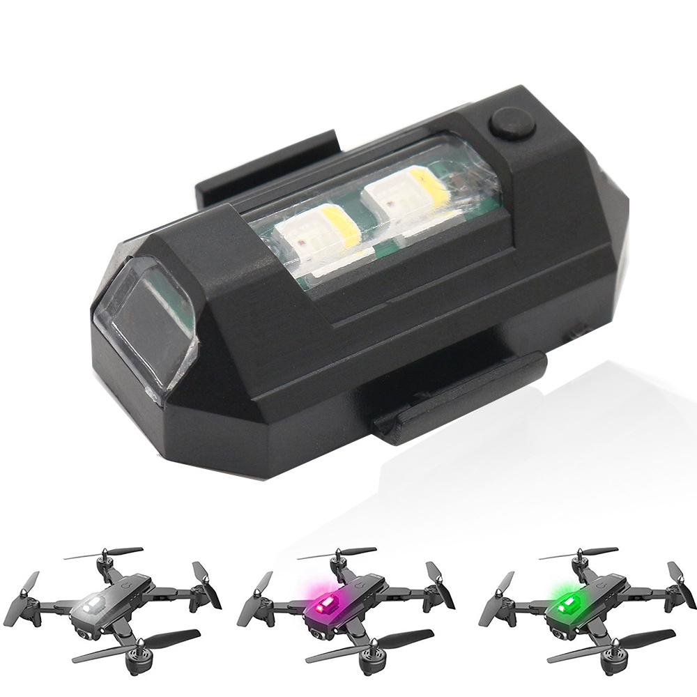 Motorcycle LED RGB Warning Lig - Drone Strobe Light reseña y precio