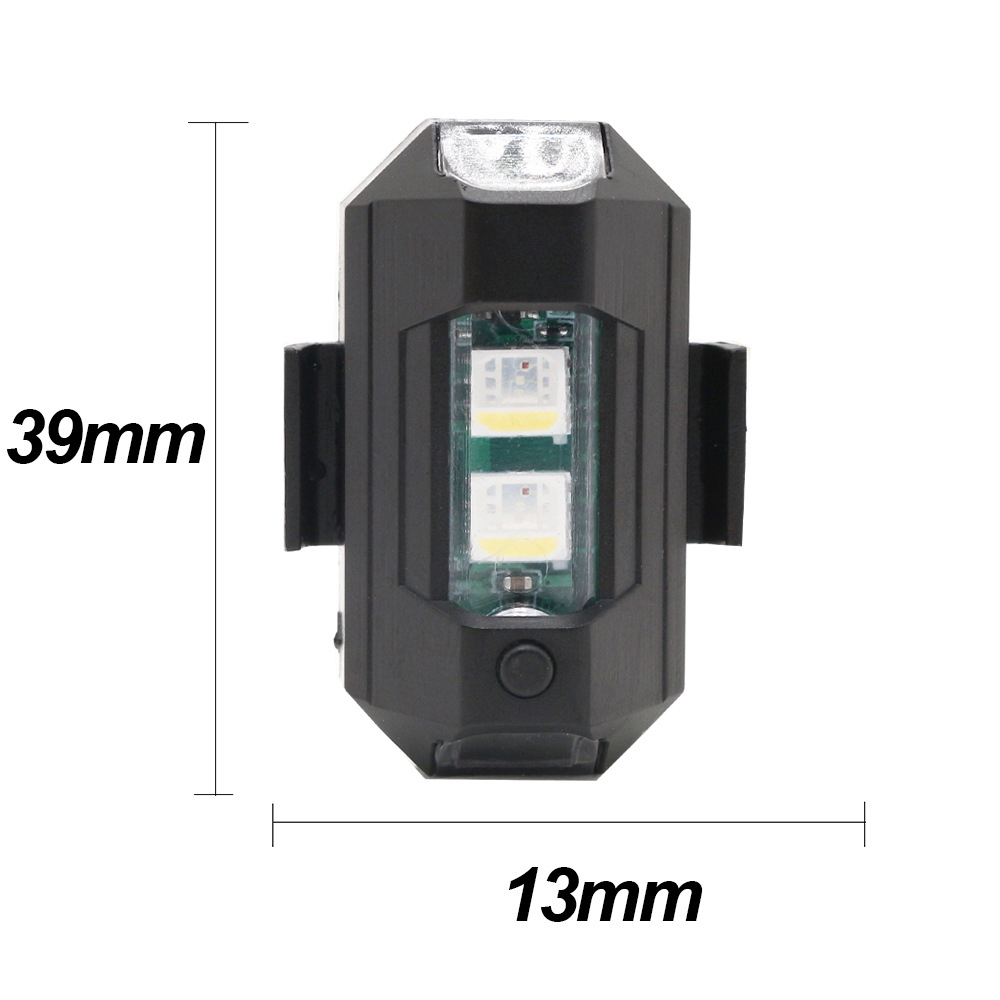 Motorcycle LED RGB Warning Lig - Drone Strobe Light reseña y precio