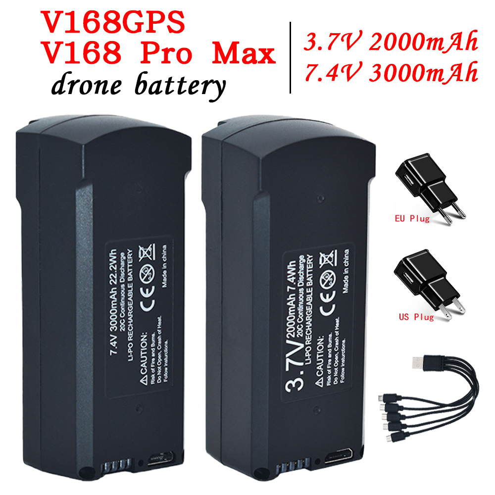 GPS V198 7.4V 3000mAh Battery  - Drone Power Bank reseña y precio